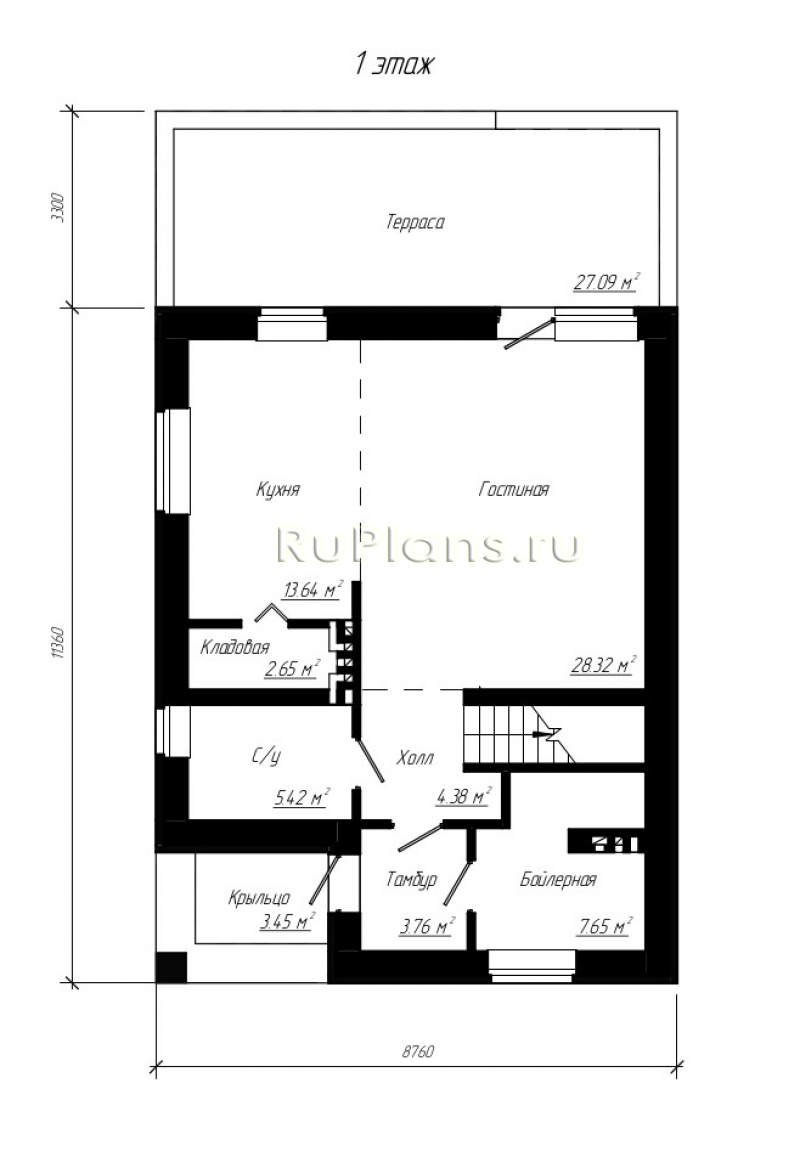 Проекты домов до 150 м² с размерами: 8х8, 9х9, 10х10, 11х11, 12х12. Дома с  габаритными размерами от 100 до 150 кв м в Казахстане | Страница 66